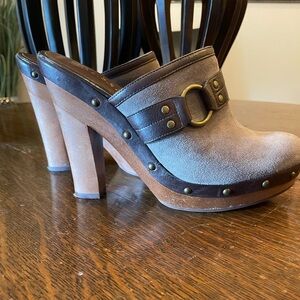 Ralph Lauren clog heels. Size 8.5